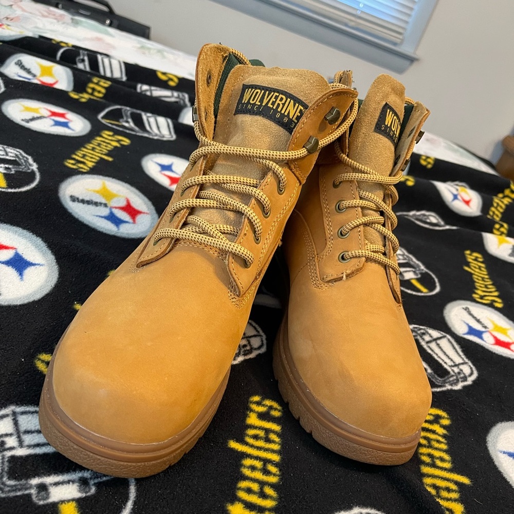 WOLVERINE BOOTS; SIZE 11; worn ONCE;  LIKE NEW; NO WEAR; new $165; now $79!